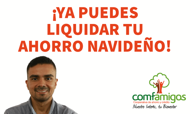 ¡Ya puedes liquidar tu ahorro navideño!