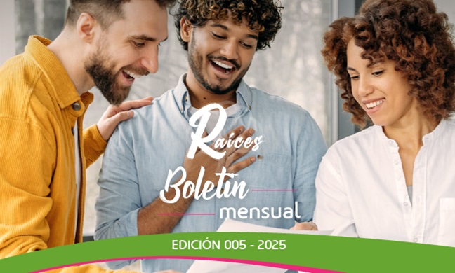 ¡Ya está aquí la 5.ª edición del Boletín RAÍCES! Conéctate