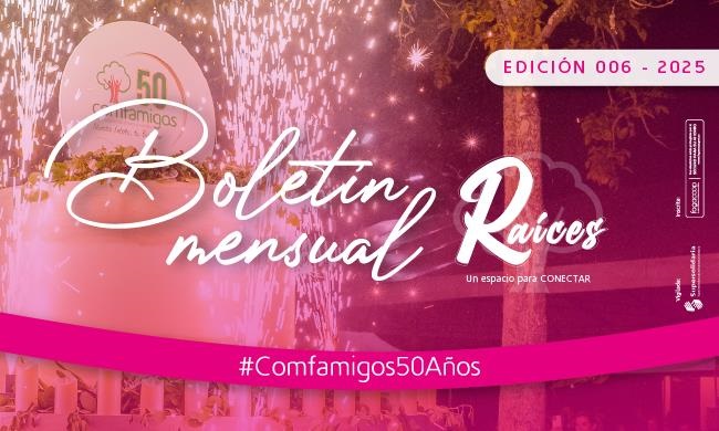 ¡Ya está aquí la sexta edición de nuestro boletín Raíces!