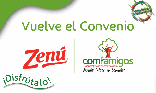 Convenio Zenú - Comfamigos