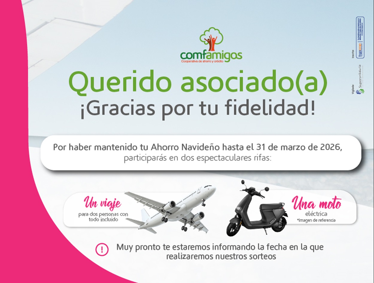 Ahorro Navideño Sorteo